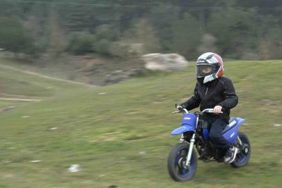 2 yaşında bisiklete binince, hedefini büyüttü