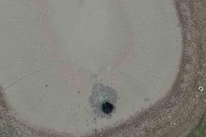 46 yıl sonra ortaya çıktı: Gölet çöktü, su yer altından başka noktadan çıktı