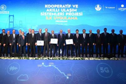 5G destekli akıllı yolda ilk test