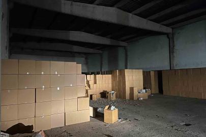 Adana’da rekor: 144 milyon kaçak makaron ele geçirildi