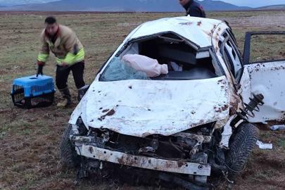 Afşin-Göksun karayolunda kaza: 2 yaralı