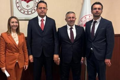 AK Parti Bilecik heyeti tarım ve sağlık alanındaki çalışmaları görüştü