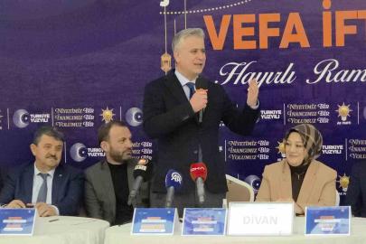 AK Parti Genel Başkan Yardımcısı Hasan Basri Yalçın Kütahya’da teşkilatla buluştu