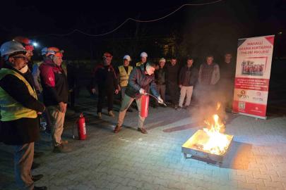 Akşehir’de MAK projesi kapsamında afet bilinci eğitimleri sürüyor