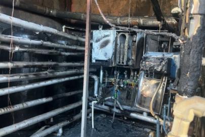 Alanya’da otelin kazan dairesinde çıkan yangın korkuttu