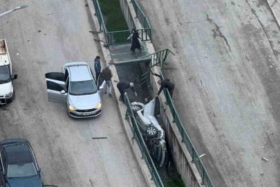 Alkollü ve ehliyetsiz sürücü ortalığı birbirine kattı