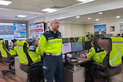 Ankara’da jandarmadan bayram öncesi helikopterli trafik denetimi