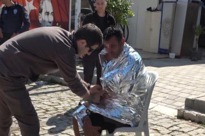 Antalya’da denize açıldığı kano devrildi, suda 3 saat kurtarılmayı beklerken imdadına deniz polisi yetişti