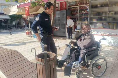 Antalya’da yaya geçidinde engelli aracına otomobilin çarpma anı kamerada