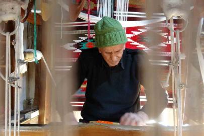 Antep kilimini yaşatmak için 80 yıldır tezgah başında