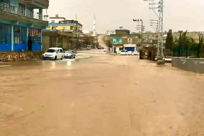 Araban Elif Mahallesi’nde sağanak etkili oldu