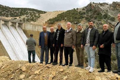 Araban’da Ardıl Barajı’nın dolması çiftçi ve vatandaşlara sevinç yaşattı