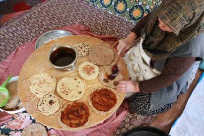 Asırlık "külçe tatlısı" geleneği bayramda yaşatılıyor