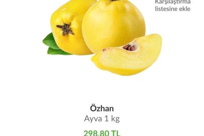 Ayvayı yiyemedik...Kilosu 300 liraya dayandı; lüks oldu