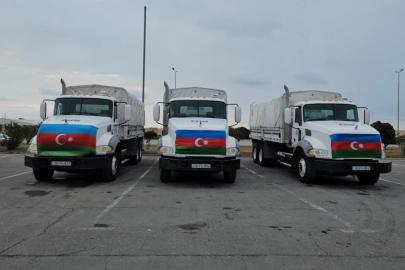 Azerbaycan, İran’a insani yardım gönderdi