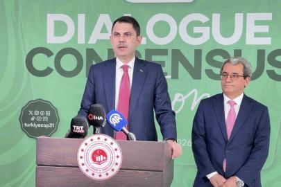 Bakan Kurum: "Ülkeler artık taahhütlerin değil, uygulamaların konuşulduğu bir COP olmasını arzu ediyor"