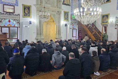 Bandırma’da 72 yıllık gelenek cami içinde sürdürüldü