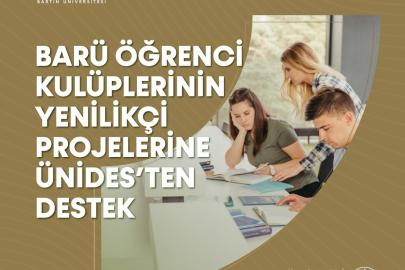 BARÜ öğrenci kulüplerinin yenilikçi projelerine ÜNİDES’ten destek