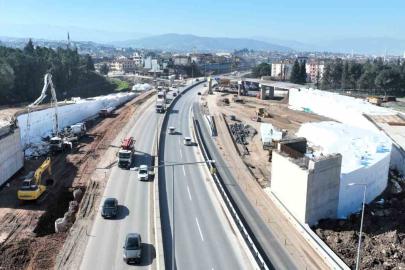 Başiskele Kavşağı projesinin yüzde 54’ü tamamlandı