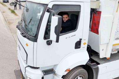 Başiskele’de elektrikli çöp kamyonu dönemi başlıyor