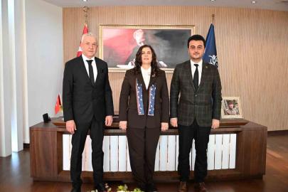 Başkan Çerçioğlu, TCDD İzmir yetkililerini ağırladı