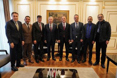 Başkan Kahveci’den şehirler arası iş birliği için önemli görüşme