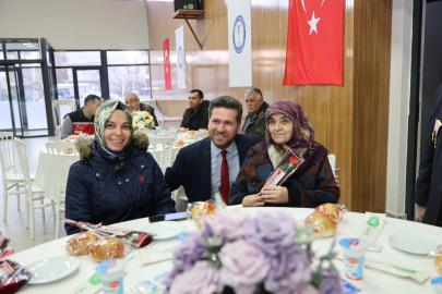 Başkan Tatık, şehit aileleri ve gazilerle iftar yemeğinde bir araya geldi