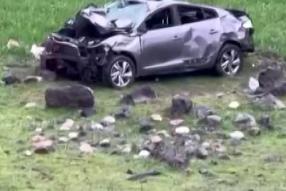 Batman’da araç uçuruma yuvarlandı: 1 yaralı