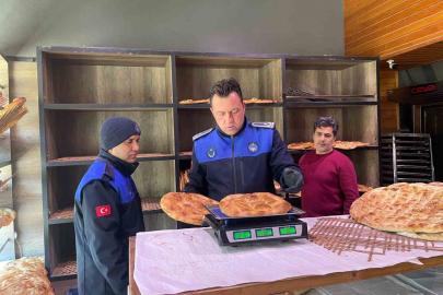 Bayburt’ta fırınlara hijyen ve gramaj denetimi