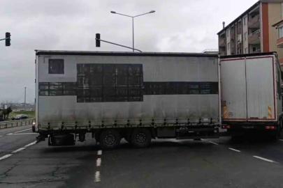 Bayram dönüşünde Tekirdağ yolunda ağır vasıta kısıtlaması