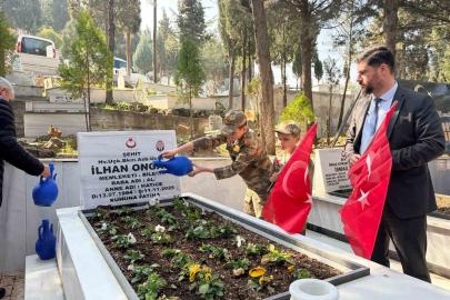 Bayram öncesi şehit mezarlıkları ter temiz oldu