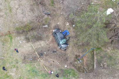 Bayram tatili yolunda feci kaza: 1 ölü, 4 yaralı