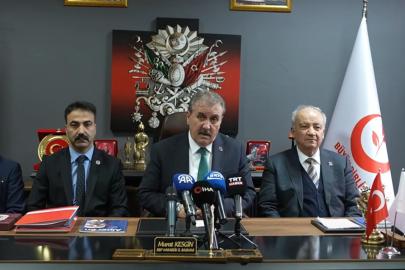 BBP Genel Başkanı Destici: "Trump ve Netenyahu gibi liderler dünya tarihinden silinmelidir"