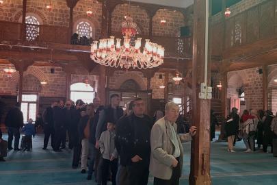 Beypazarı’nda Sakal-ı Şerif tarihi camide ziyarete açıldı