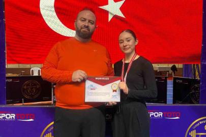 Bilecikli sporcu Türkiye ikincisi oldu