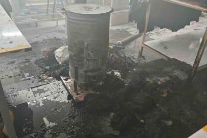 Bilecik’te bir tekstil atölyesinde çıkan yangın korkuttu