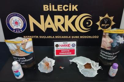 Bilecik’te narkotik operasyonu: 2 gözaltı