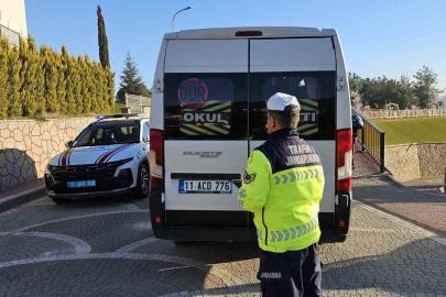 Bilecik’te okul servis araçları denetlendi