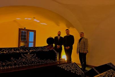 Bilecik’te Şeyh Edebali Türbesi’ne anlamlı ziyaret