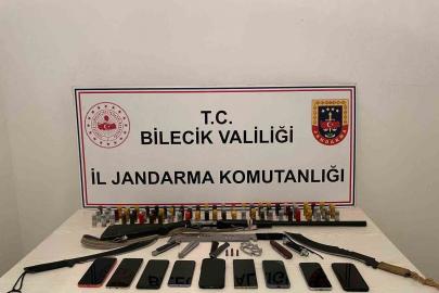 Bilecik’te silah kaçakçılığı operasyonu: 11 kişi gözaltına alındı