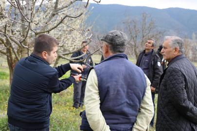 Bilecik’te üreticilere gübreleme ve budama kursu