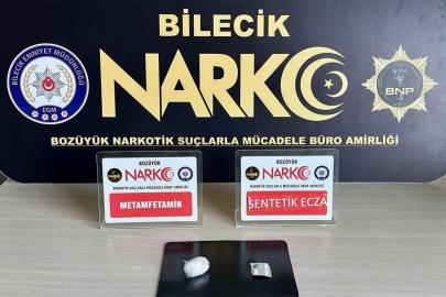 Bilecik’te uyuşturucu operasyonu: 1 şüpheli yakalandı