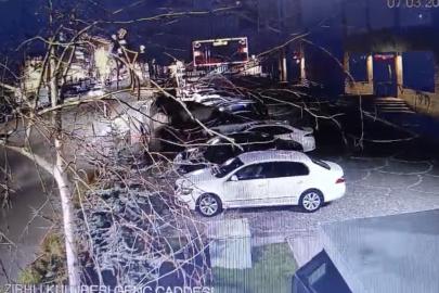 Bingöl’de 4 kişinin yaralandığı kaza kamerada