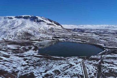 Bir dönem tamamen kuruyup beyaz örtüyle kaplanmıştı, yeniden su tuttu