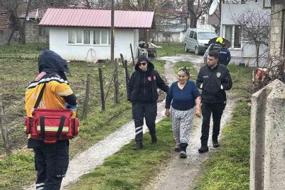 Bolu’da baca yangını: 1 yaralı