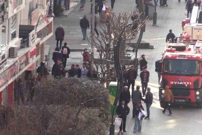 Bolu’da yanık kokusu itfaiye ekiplerini harekete geçirdi