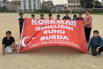 Bornovalı kursiyerlerden ’Korkma’ mesajı