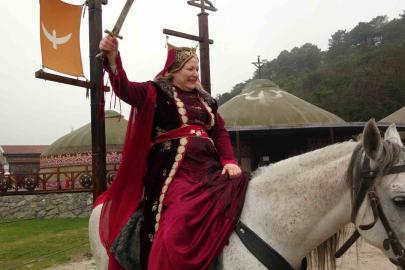 Bozdağ Film Platoları’nda bayram yoğunluğu