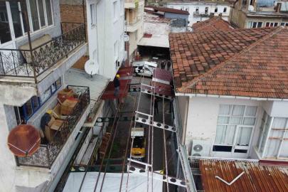 Bozdoğan’da Simit Pazarı Sokağı yenileniyor