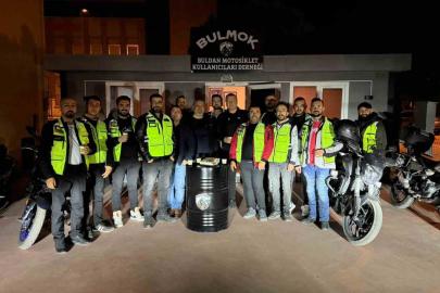 Buldanlı motosiklet sürücülerine ’güvenli sürüş’ eğitimi